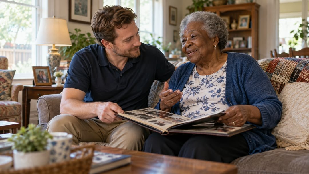 Sharing conversation and companionship